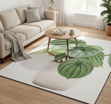 Vinyl rug flowers for easy home decor - TenStickers