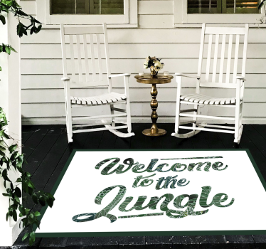 Welcome to the jungle bespoke rugs - TenStickers