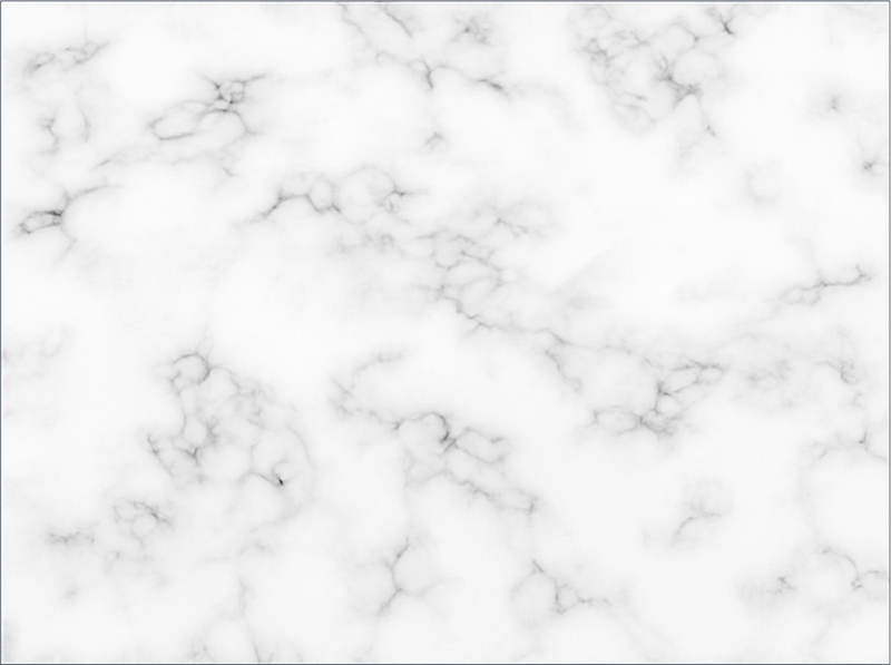 Kitchen vinyl rug with simple marble pattern - TenStickers