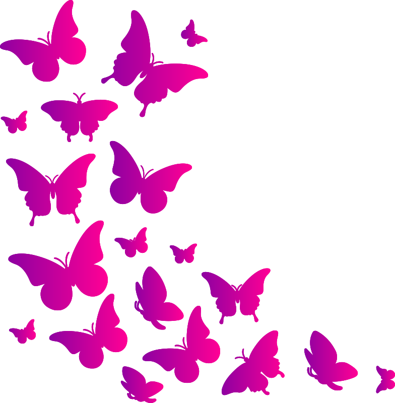 Animal vinyl rug butterfly window design - TenStickers