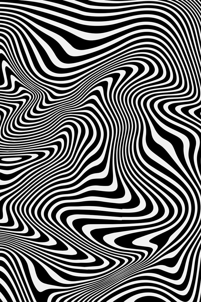 Animal vinyl rug with zebra 3d effect - TenStickers