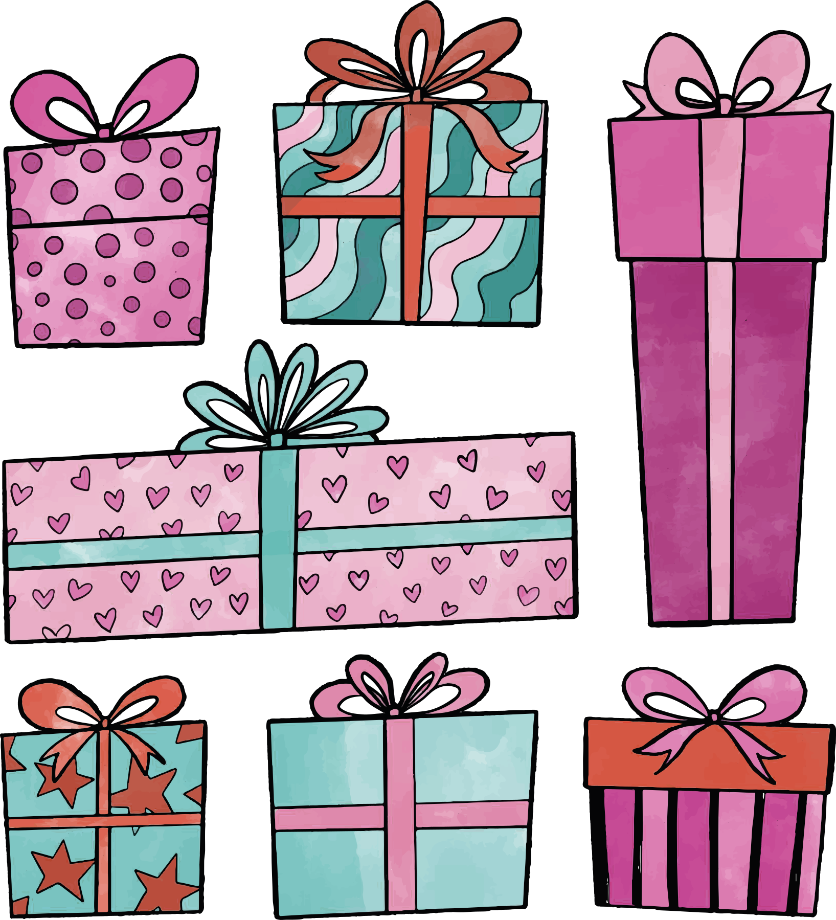 Christmas vinyl rug christmas gift set - TenStickers