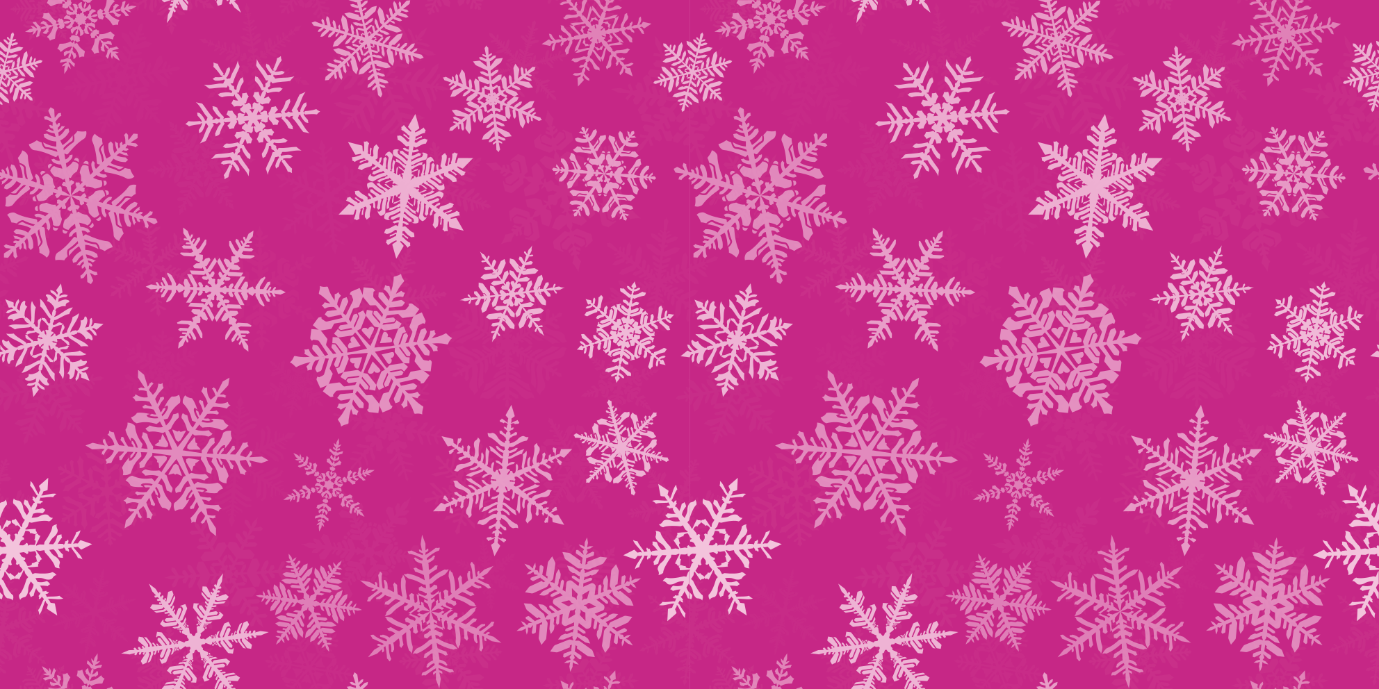 Christmas vinyl rug with snowflake pattern design - TenStickers