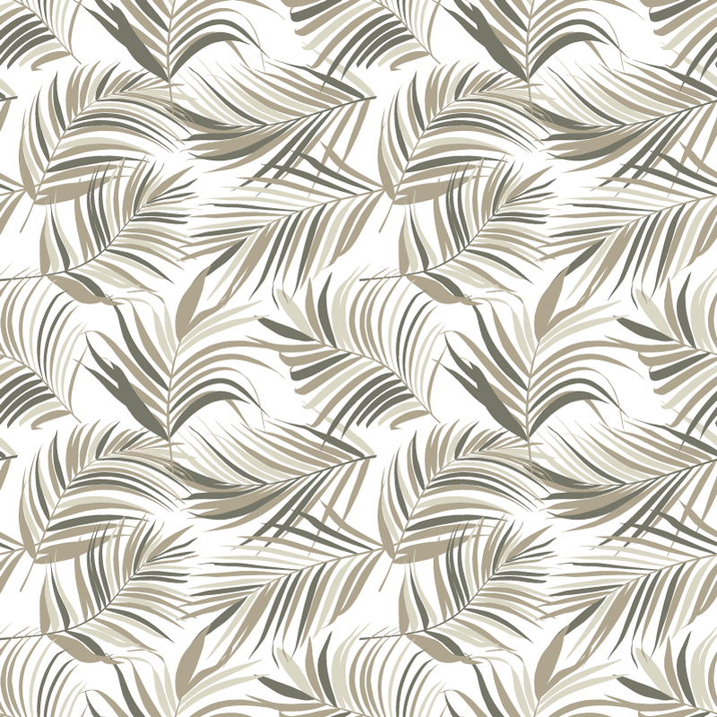 Vinyl rug flowers in lush mysterious nature - TenStickers