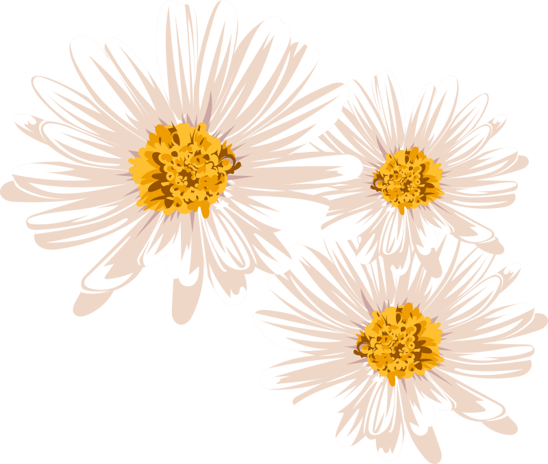 Vinyl rug flowers charming floral design - TenStickers