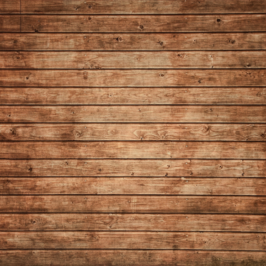 Dining room vinyl rug in dark wooden planks - TenStickers