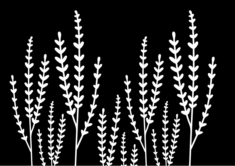 Vinyl rug bathroom in black and white spikes - TenStickers