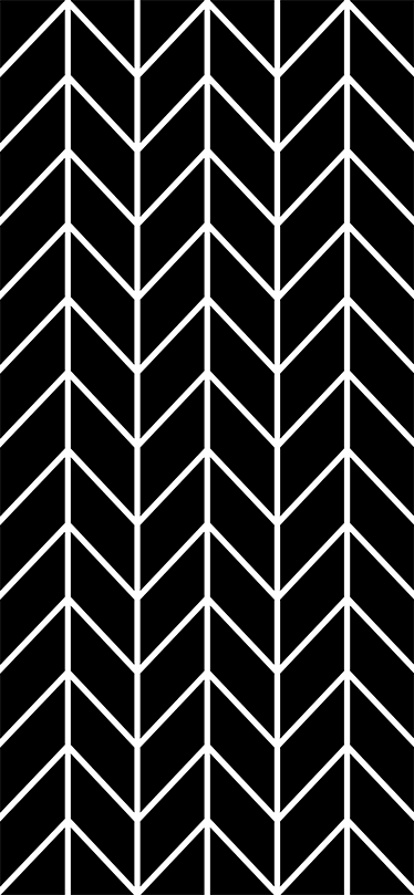 Vinyl rug bathroom with geometric arrows design - TenStickers