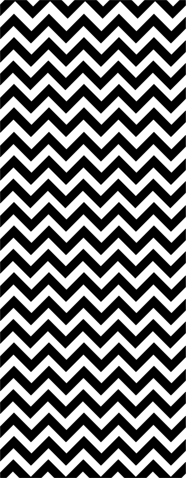 Vinyl rug bathroom with triangle patterns - TenStickers