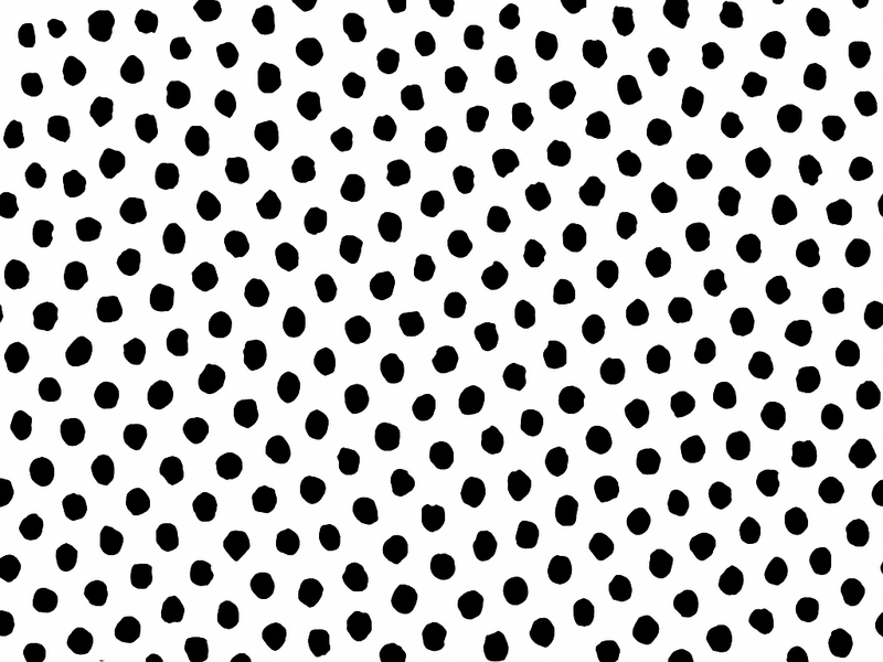 Animal print vinyl rug black and white dalmatian - TenStickers
