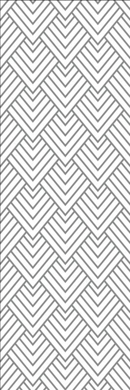 Geometric vinyl rug with white triangle pattern - TenStickers