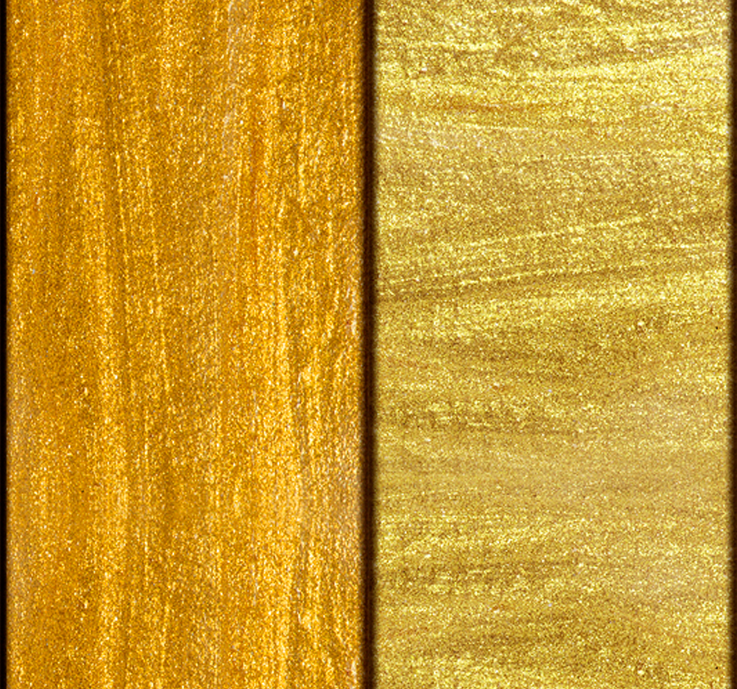 Bedroom vinyl rug with golden textured surface - TenStickers