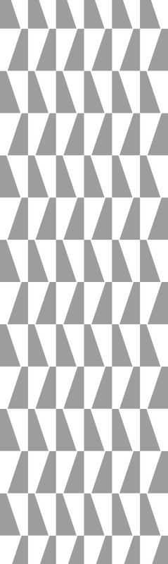 Gray triangles bedroom vinyl rug - TenStickers