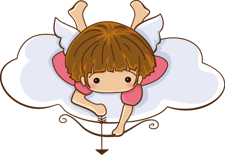 Kids vinyl rug cherub childrens vinyl rug - TenStickers