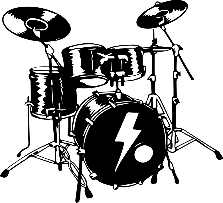 Bedroom vinyl rug with battery on a white background - TenStickers