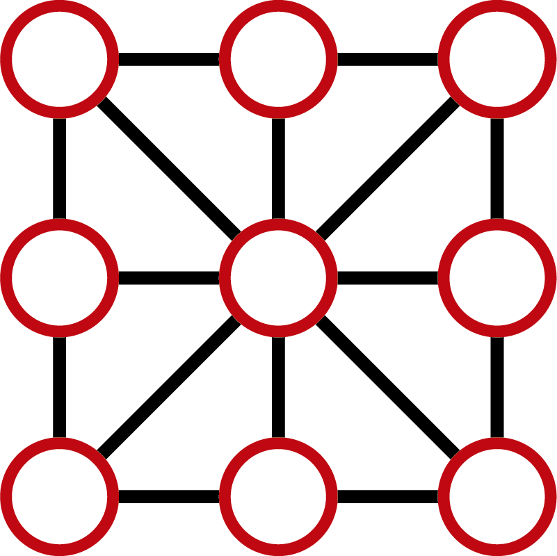 Vinyl rug gaming tic-tac-toe - TenStickers