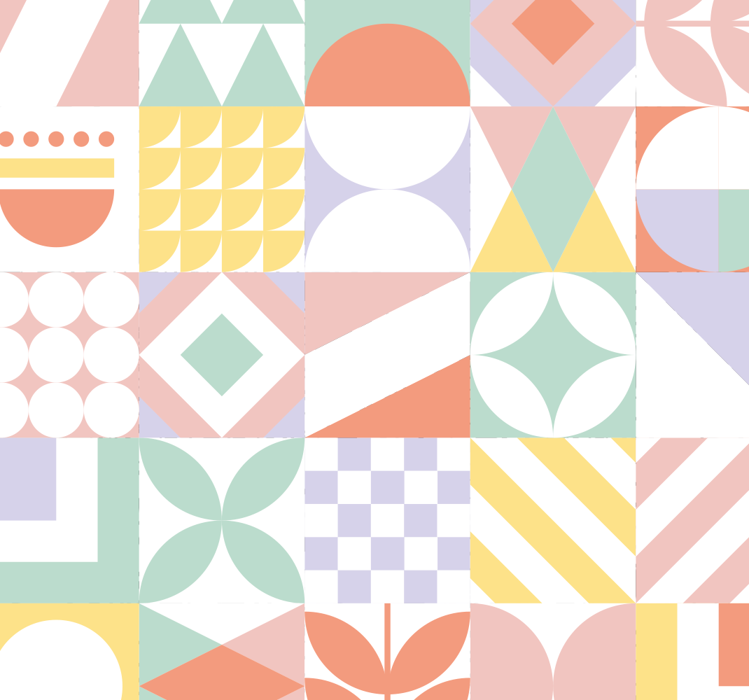 Vinyl rug bathroom in unique shapes - TenStickers