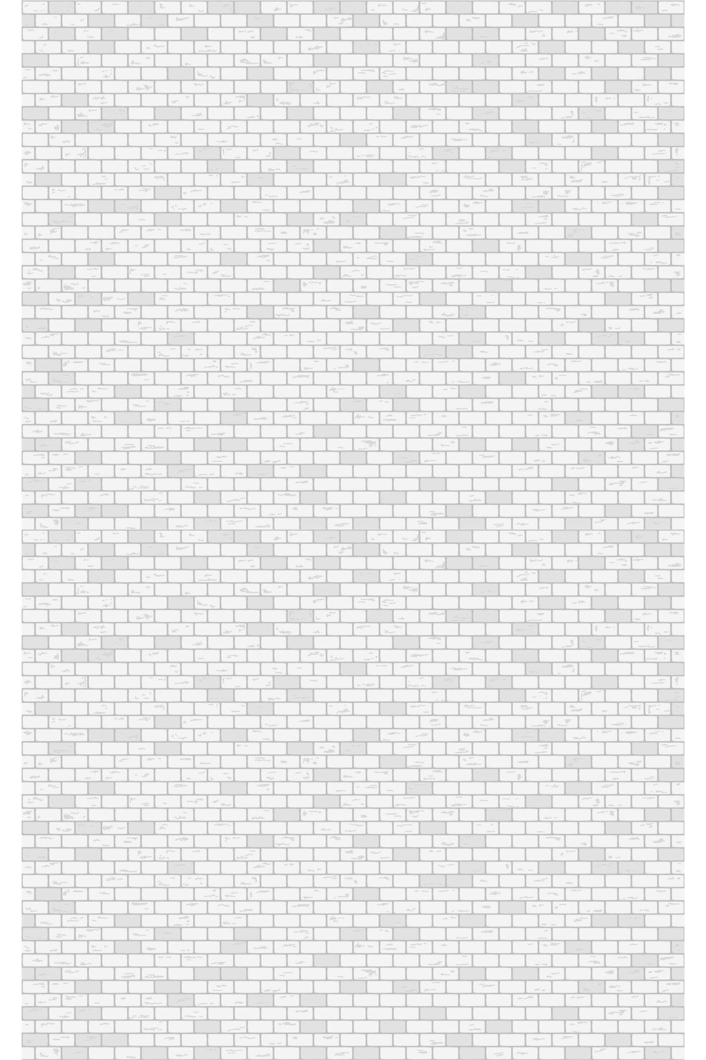 Vinyl rug bathroom in elegant brick design - TenStickers