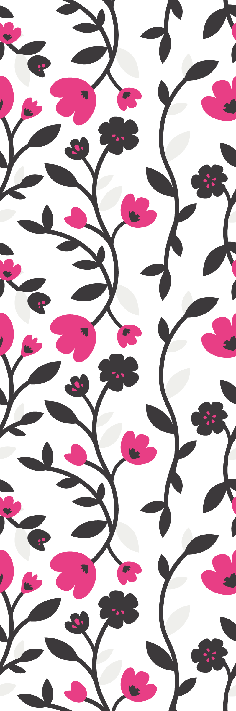 Rose texture vinyl rug bathroom - TenStickers