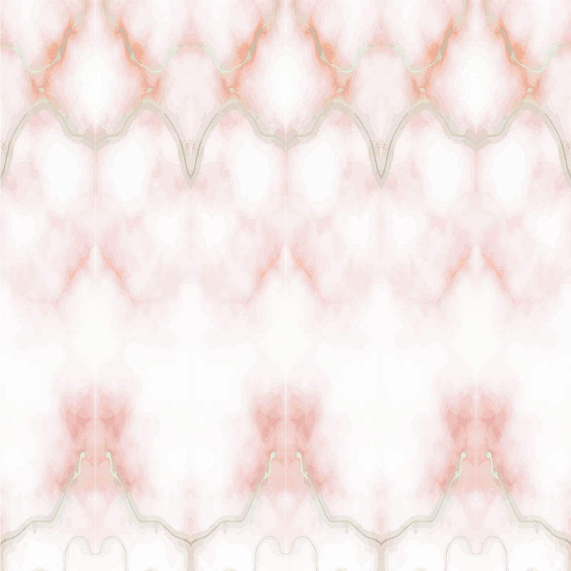 Vinyl rug bathroom pink marble with yellow scratches - TenStickers