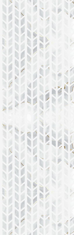 Vinyl rug bathroom small gold marble tiles - TenStickers