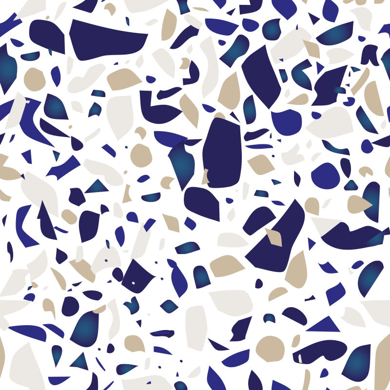 Vinyl rug bathroom imitation marble floor mat - TenStickers
