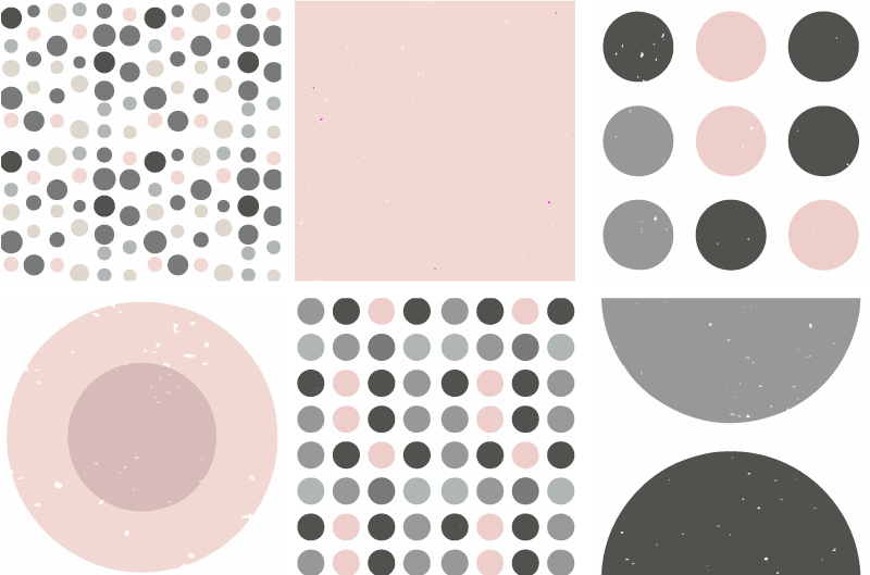 Vinyl rug bathroom scandinavian rebekka tiles - TenStickers