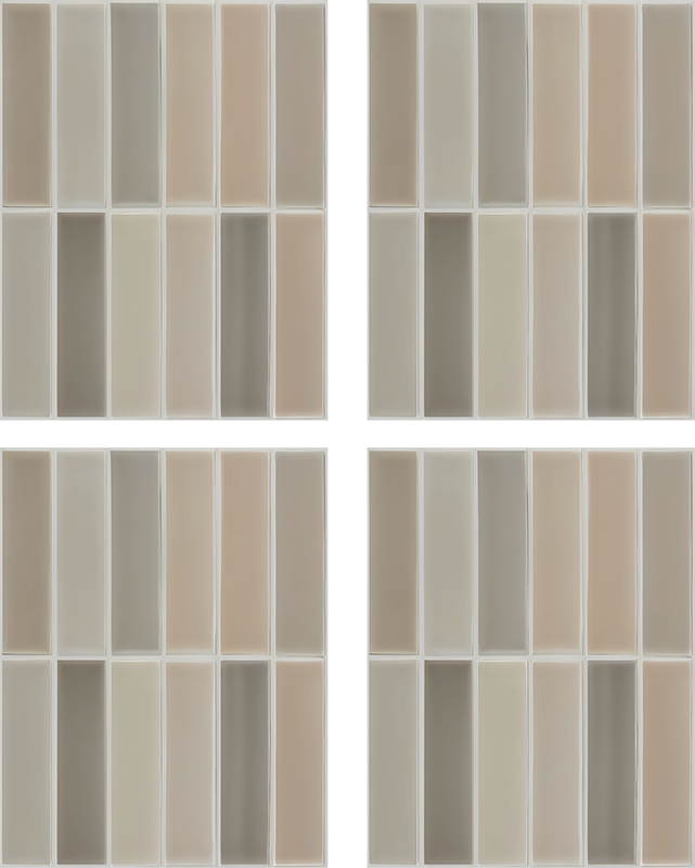 Vinyl rug bathroom rectangle pattern - TenStickers