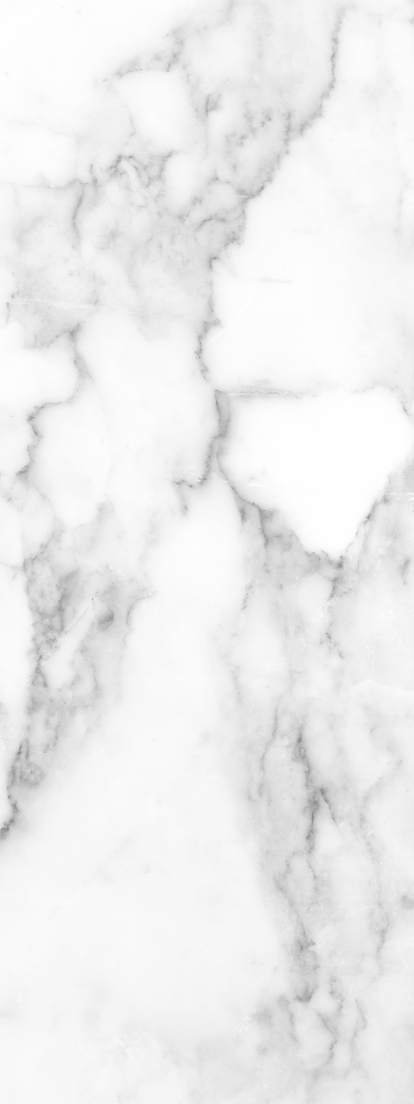 Kitchen vinyl rug in white marble texture - TenStickers