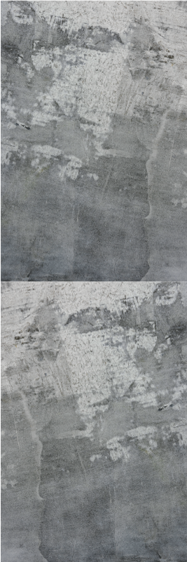 Bedroom vinyl rug with retro silver rectangle pattern - TenStickers