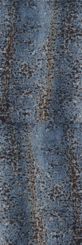 Bedroom vinyl rug with retro design and raw pattern - TenStickers