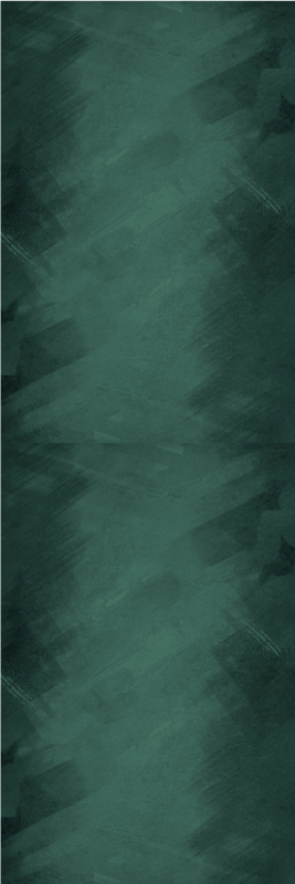 Bedroom vinyl rug rustic green retro style - TenStickers