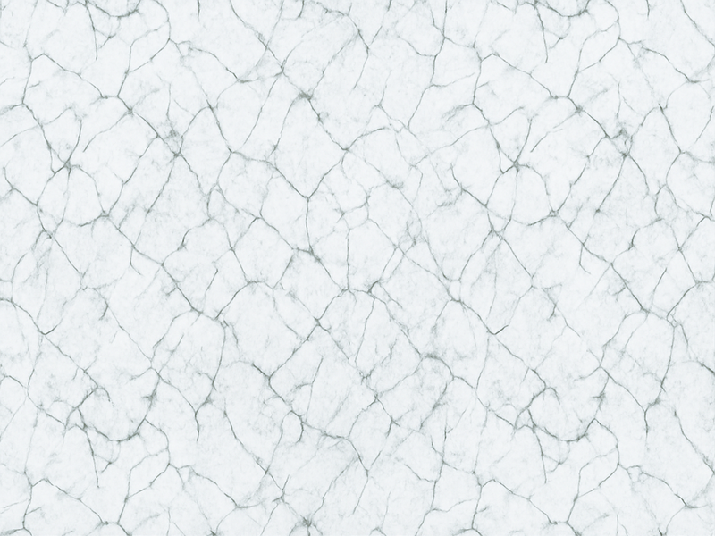 White cracked marble bedroom vinyl rug - TenStickers
