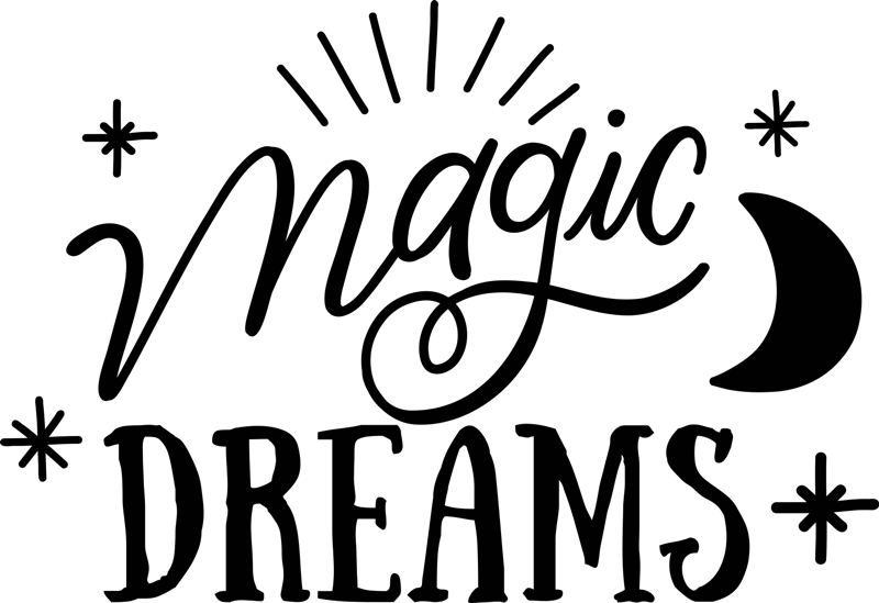 Bedroom vinyl rug dreamy visions - TenStickers