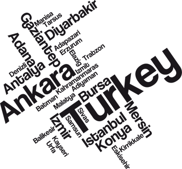 Bedroom vinyl rug turkey decorative text - TenStickers