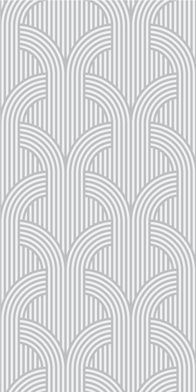 Bedroom vinyl rug modern minimalist grey wallpaper - TenStickers