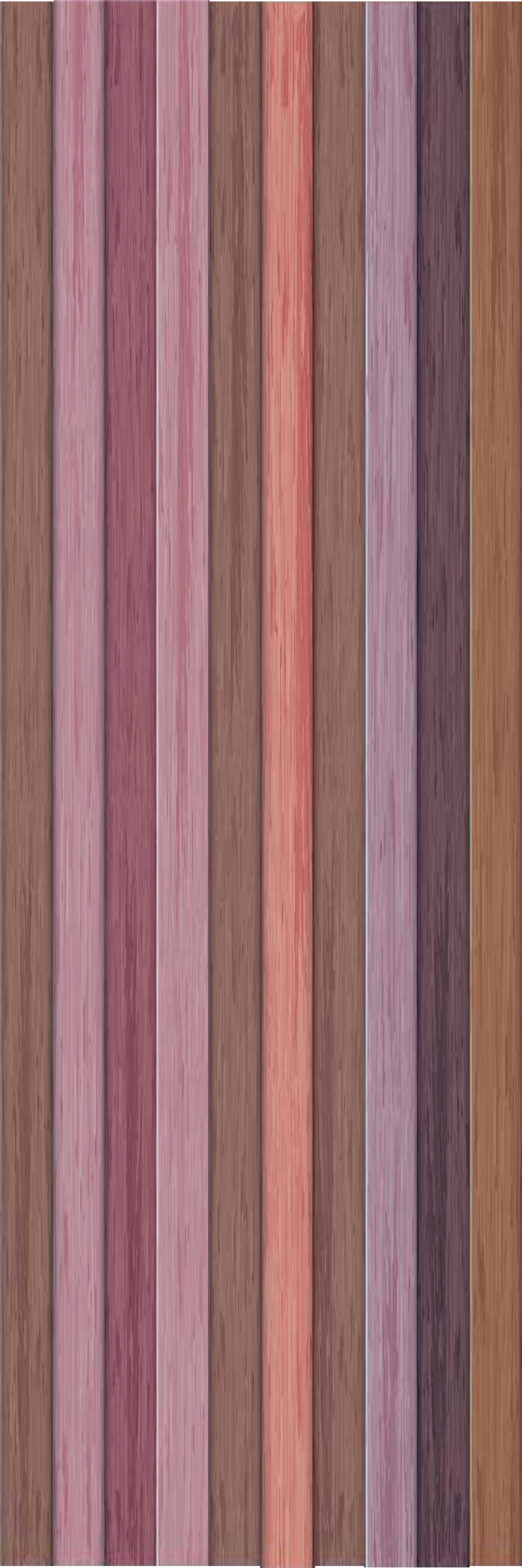 Bedroom vinyl rug in gray and pink wood texture - TenStickers