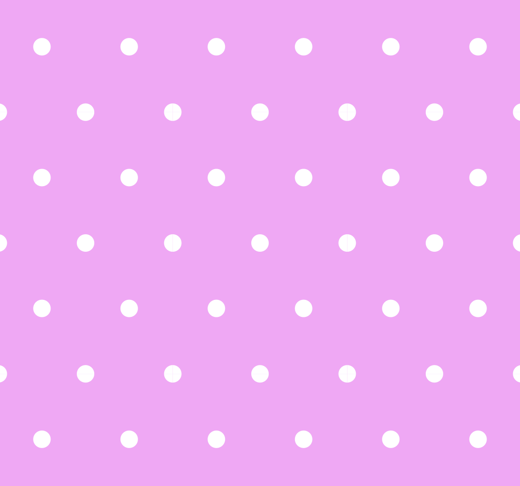Bedroom vinyl rug with regular dots on pink background - TenStickers