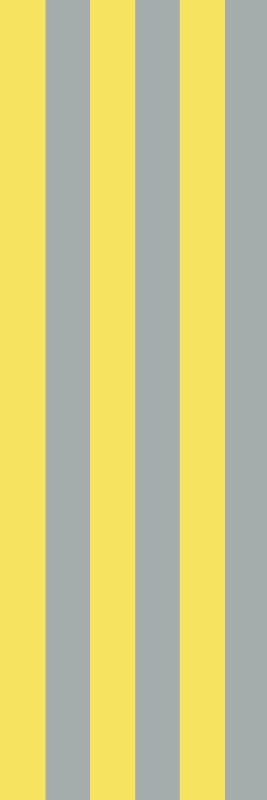 Bedroom vinyl rug with thin pantone vertical stripes - TenStickers