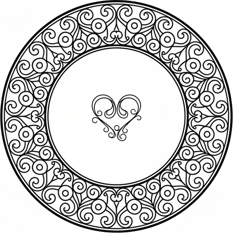 True love bedroom vinyl rug - TenStickers