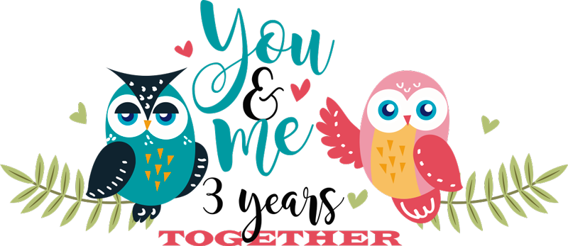 Gufos + years of couple bedroom vinyl rug - TenStickers