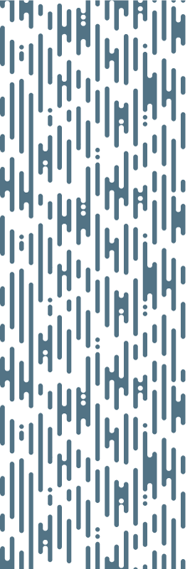 Nordic vinyl rug with blue irregular japandi design - TenStickers