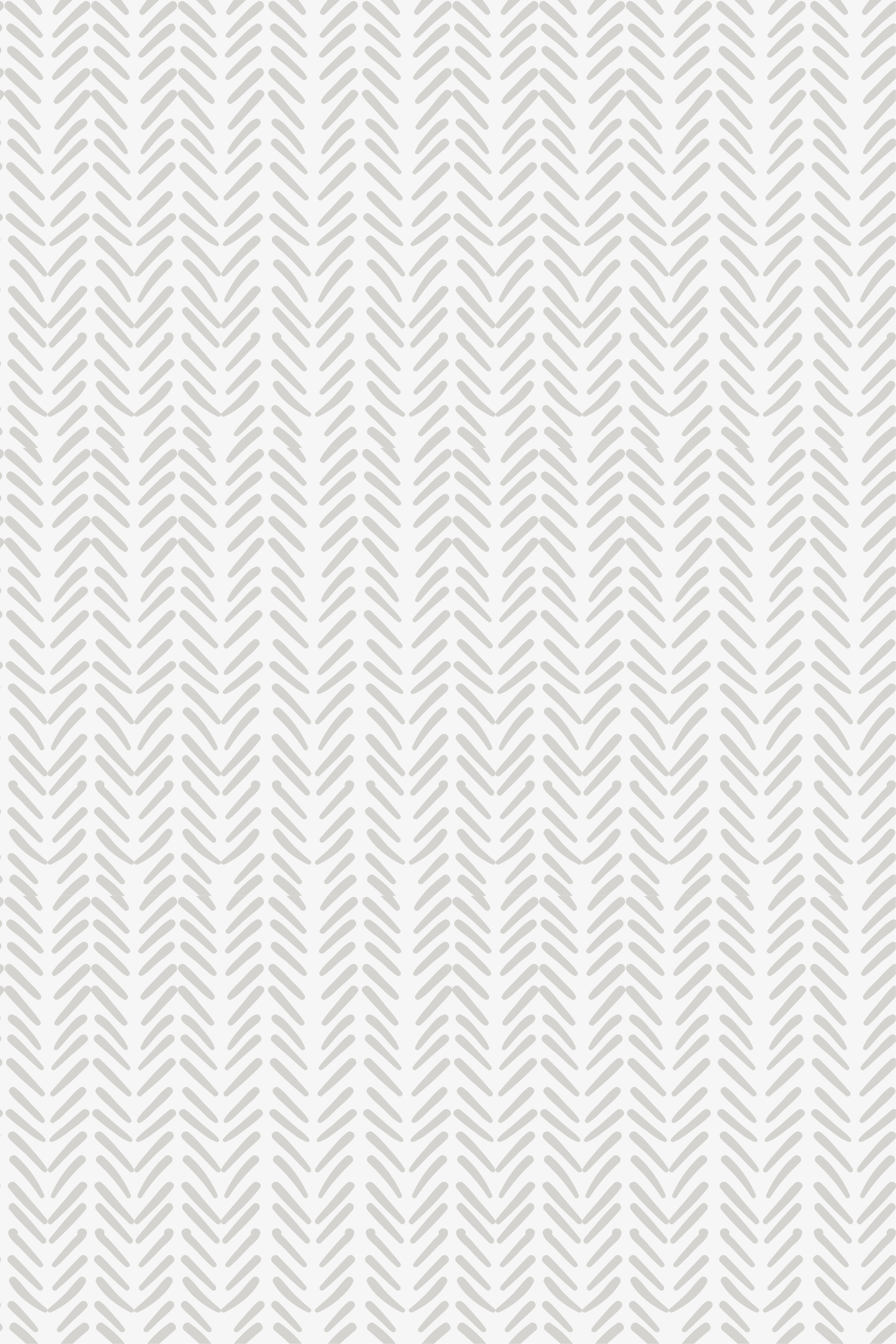 Nordic vinyl rug in grey abstract zigzag lines - TenStickers