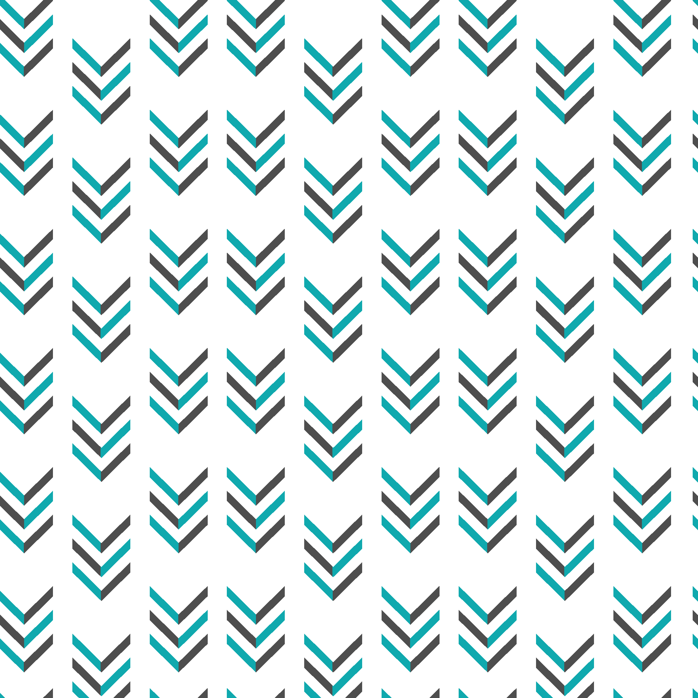Nordic vinyl rug with blue arrows - TenStickers