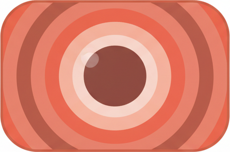 Modern vinyl rug earthy rose - TenStickers