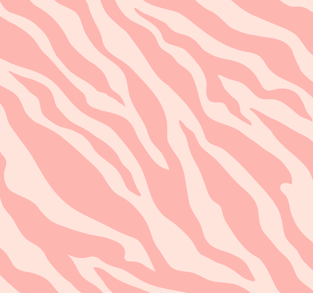 Pink zebra print animal vinyl rug - TenStickers