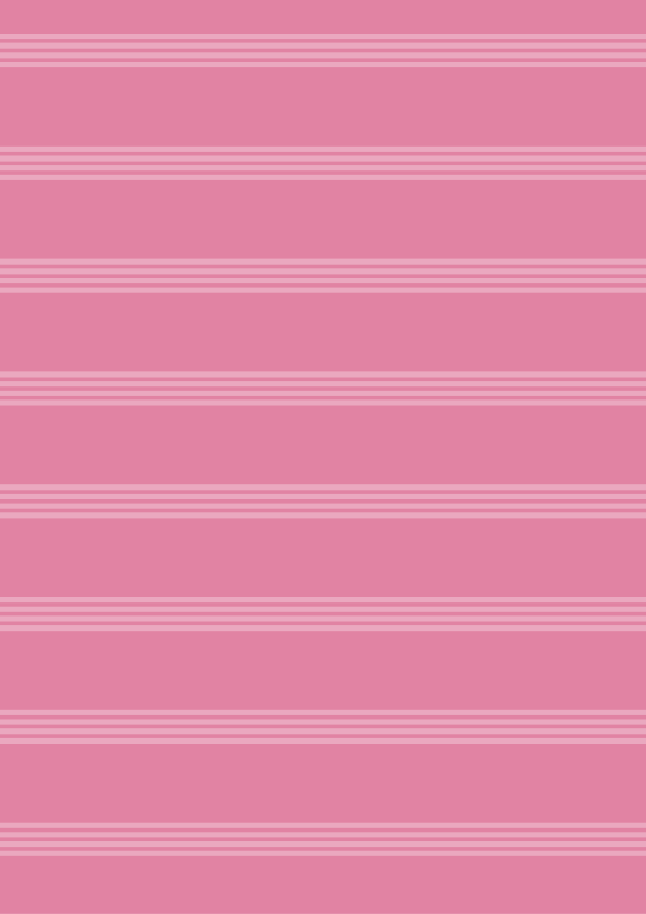 Modern vinyl rug in soft pink striped design - TenStickers