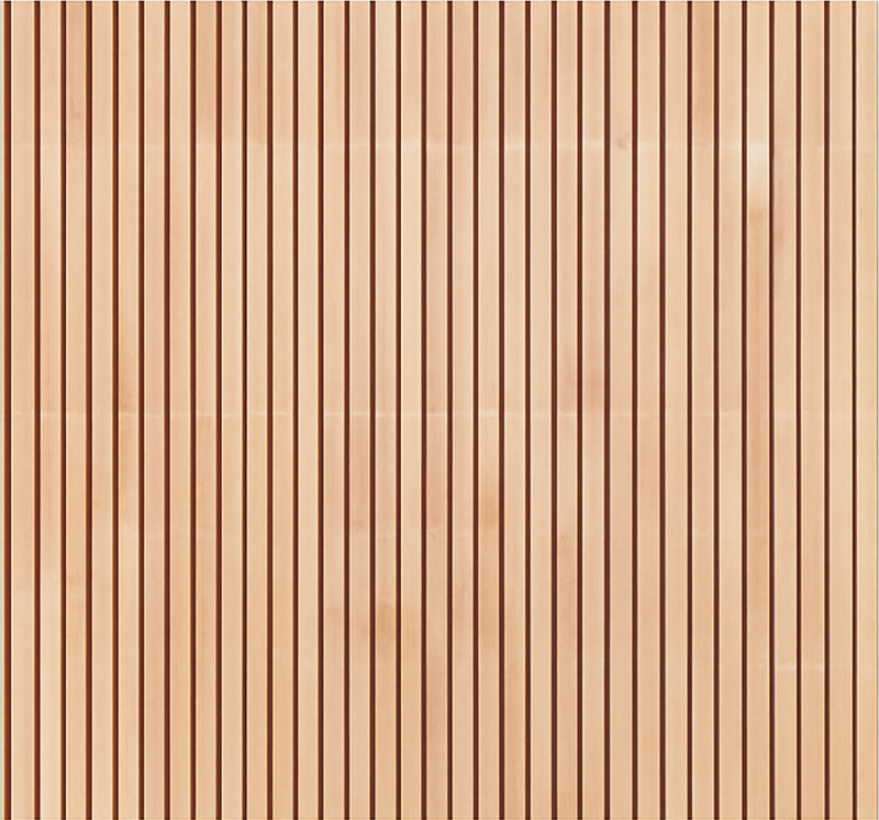 Texture vinyl rug vertical light cedar slats - TenStickers