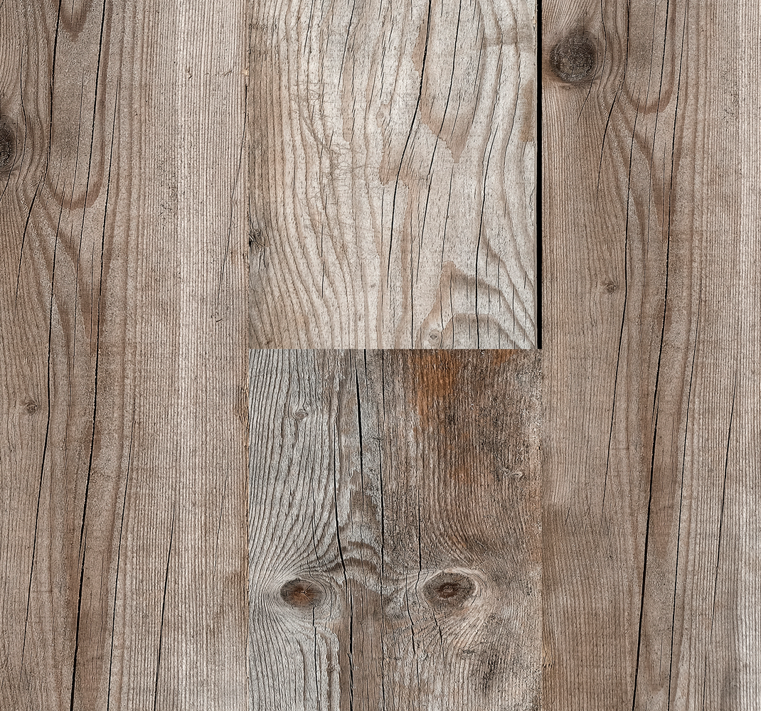 Texture vinyl rug rustic timber finish - TenStickers
