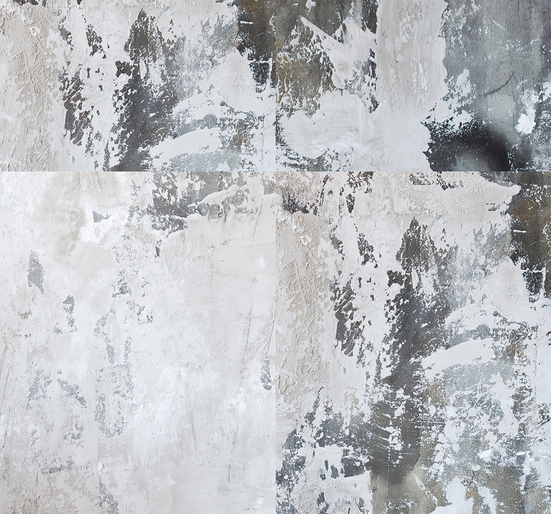 Texture vinyl rug - dark composition design - TenStickers